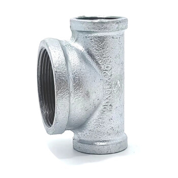 冠陌 玛钢管件 镀锌玛钢配件三通 异径侧三通 单位:个 dn32*15*25