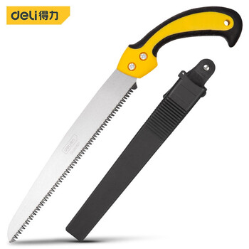 得力(deli)锯树锯子刀锯木工快速锯木头手工据神器伐木家用小型手持锯子 园林锯270mm【图片 价格 品牌 报价】-京东