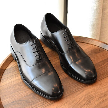 塔驰密司(touch miss)男鞋牛津鞋新款商务正装牛皮手工休闲皮鞋透气