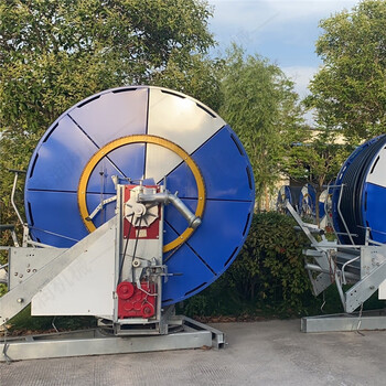 刘不丁农用大型卷盘式喷灌机水涡轮旋转灌溉机自动回管浇地神器淋灌机