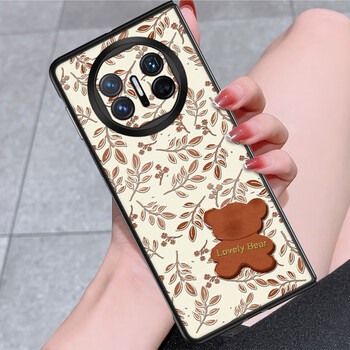 赫致小熊适用华为matex5手机壳折叠屏matex3手机套全包防摔matex2新款