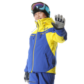 RUNNING RIVER奔流 儿童通用 冬季 新品双板防风加棉保暖滑雪服上衣W0735N W0735N-267蓝色 S-120