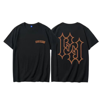 nasalike联名nba太阳队乌布雷同款纯棉t恤男潮牌ins篮球衣服圆领宽松