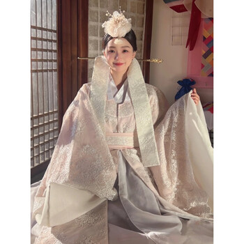 欧黛秀延吉公主服延边朝鲜服公主民族写真礼服大长今传统韩服演出服