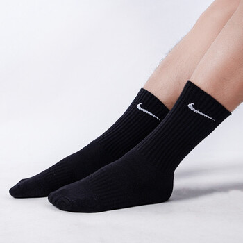 耐克（NIKE）男袜2023冬季新款三双装运动袜防滑透气吸汗袜子耐磨保暖棉袜情侣
