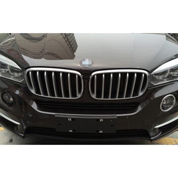 适用于宝马x5改装1416款宝马新x5x6专用外饰改装中网亮条饰条中网饰条