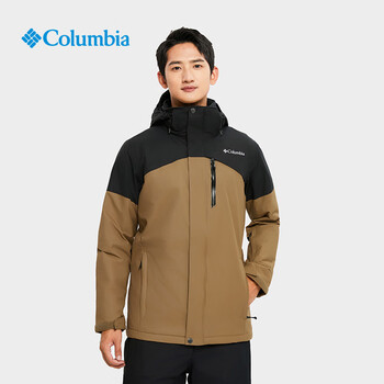 哥伦比亚columbia户外23秋冬新品男子银点防水冲锋衣滑雪服we0975257s
