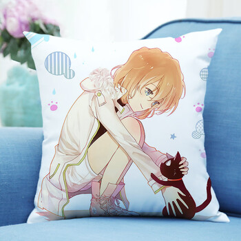 名侦探柯南卡通动漫二次元抱枕灰原哀抱枕双面高清图案动漫二次元玩偶