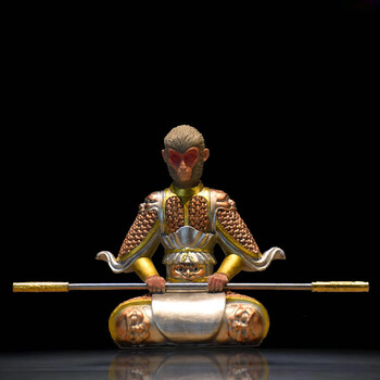 a 京东家装节 齐天大圣孙悟空斗战胜佛猴子车载禅意摆件客厅酒店玄关