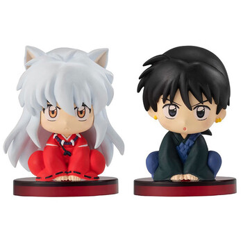 迷铭乐 犬夜叉 坐姿扭蛋 坐下队公仔摆件系列 杀生丸 动漫周边 六一