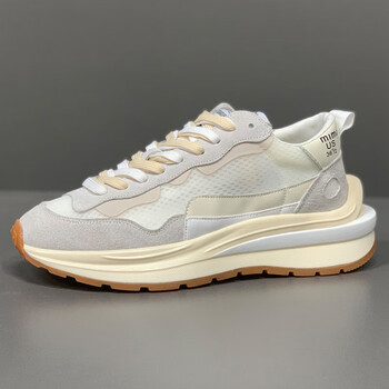 yemoqm夏款老爹鞋男解构阿甘鞋复古潮鞋ins华夫日系百搭透气运动休闲