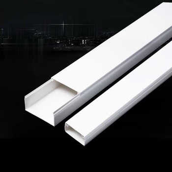 朗弗  pvc线槽 40*20mm(1米/根/1米价)  明装明线广式方形走线槽网线