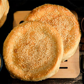 mpdq河南特产吊炉烧饼周口手工五香芝麻饼当天现做现发面食馒头早餐 6