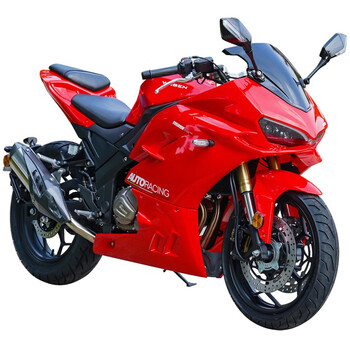 全新蛟龙款摩托车大跑车 国四电喷五本400cc双缸水冷发动机可上牌成人