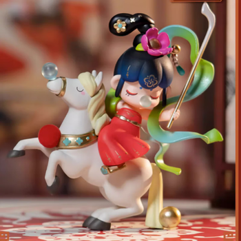 凯卡西若来囡茜大唐风华系列盲盒若态潮玩诗词七夕礼物 [鲜衣怒马]拆