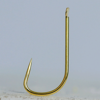 u袖钩金袖鱼钩散装进口日本有刺倒刺无刺钓鱼钩细条鲫鱼钩鱼钓音然金