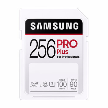 三星(samsung)evo plus 256gb存储卡 sd内存卡 4k u3 class10 数码