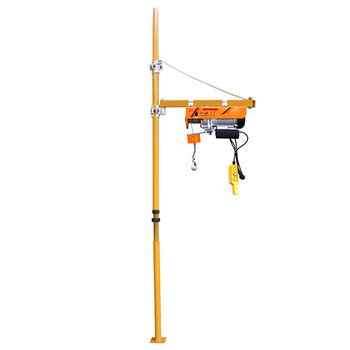 微型电动葫芦220v小吊机家用吊车提升机卷扬机装修起重机支架小支架不