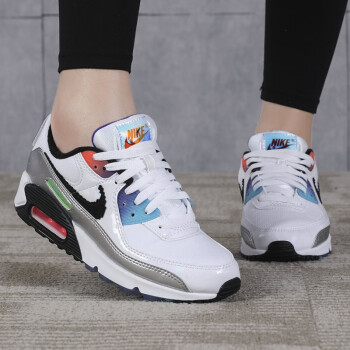 耐克(nike)女鞋春季新款運動鞋子 air max 90 氣墊緩衝休閒時尚低幫