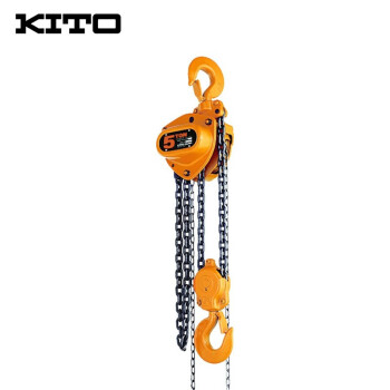 KITO 手拉葫芦 环链吊装起重工具 倒链手动葫芦 CB050 5.0T6M 200301