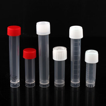 5ml 10ml病毒采样管冷冻管保存管保存液管试剂管试剂管不可插棉签白盖刻度带垫圈5ml 10支价 图片价格品牌报价 京东