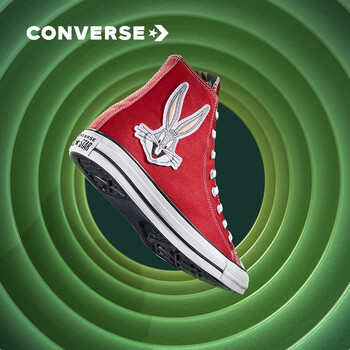 CONVERSE匡威官方BUGS 80th 男女同款兔八哥系列高帮运动休闲鞋169224C 169224C/红色41/7.5【图片价格品牌报价】-京东