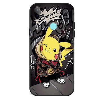 nova3i手机壳ane防摔ine软胶套全包par男女al00卡通 酷帅 皮卡丘 华为