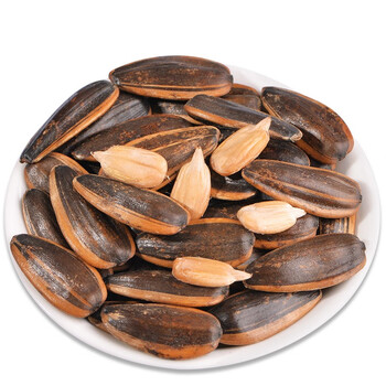 蜜丫兔山核桃味瓜子100g500g袋焦糖味大颗粒葵花籽炒货零食香瓜子口味