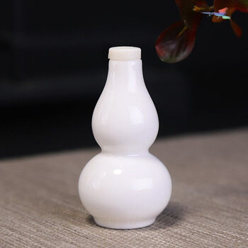 恩尔美同款小瓷瓶古代装药陶瓷小药瓶复古创意带盖密封茶叶罐小号随身