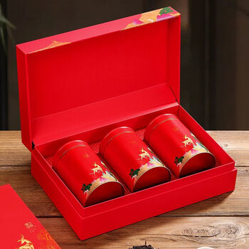 大红袍礼盒装碳焙浓香型乌龙茶 节日送礼 正山小种礼盒装【图片 价格