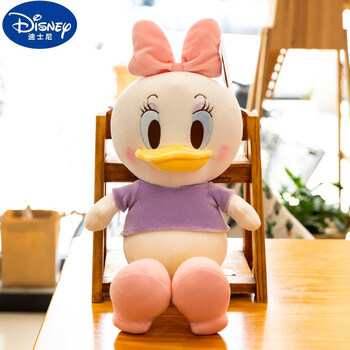 迪士尼(disney)唐老鸭公仔大号迪士尼毛绒玩具黛西布娃娃儿童玩偶情侣