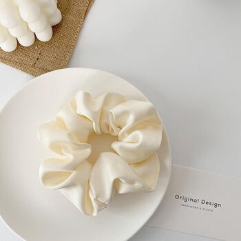 mays willbm发圈大肠圈 高级简约缎面brandy韩国色布料自制ins猪肥肠