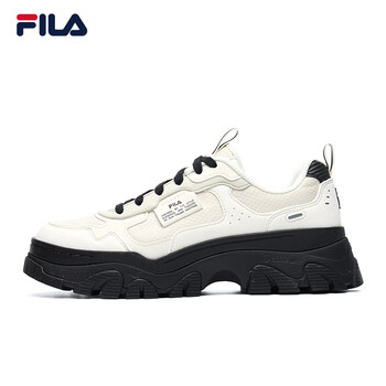 斐乐fila官方老爹鞋女玛丽珍厚底鞋子2024休闲运动增高鞋hike泡沫白奶
