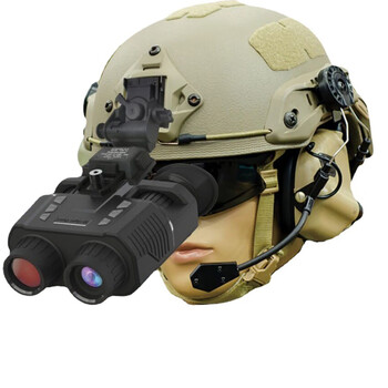 nv8000红外夜视仪4k高清头盔式夜视望远镜双筒头戴式夜视仪