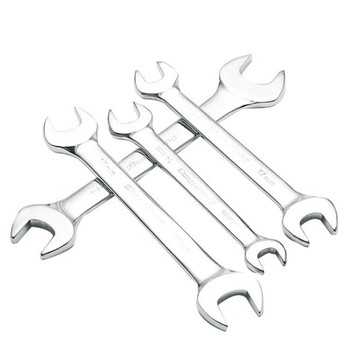 全抛光双头呆扳手双头开口扳手汽修工具呆扳手开口扳手开口扳手1618