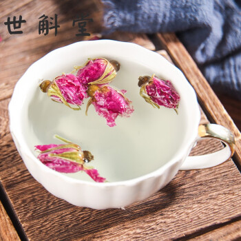 玫瑰花平陰玫瑰花茶30g 無硫大朵重瓣玫瑰花白梅花茶可泡水白梅花玫瑰