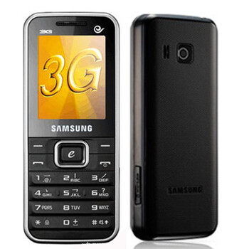 三星(samsung)b309电信卡专用 直板备用机 三星功能手机 学生机 黑色
