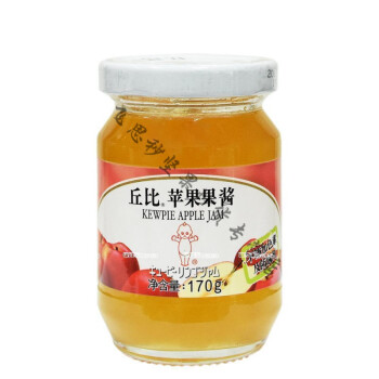 丘比苹果果酱170g苹果酱applejam面包涂抹苹果味