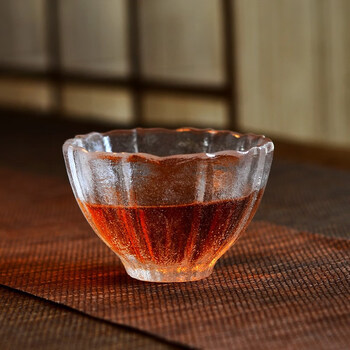 琉璃茶杯故宫御猫杯耐热玻璃主人杯单杯个性创意喝茶小杯可爱茶盏