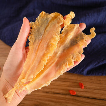 干货煲汤黄花鱼胶鱼泡鱼肚鱼鳔 新西兰鳕鱼胶【一头约10g】女人滋补 s