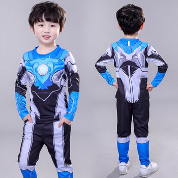 凯得丽斯奥特曼外套秋季童装赛罗奥特曼衣服男童纯棉奥特曼服装迪迦