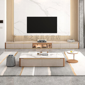 悬空电视柜岩板壁挂式电视柜悬浮电视柜岩板网红悬空电视柜壁挂式简约