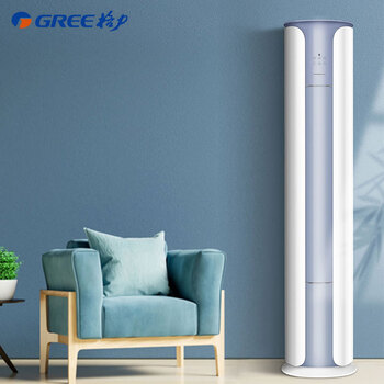 (50599)fnhaa-b1凉之静 2匹 一级能效变频冷暖立柜式空调柜机(蓝山白)