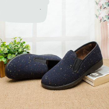 waitawait80岁老人穿的女二棉鞋老奶奶老太太女秋冬鞋中老年保暖平跟