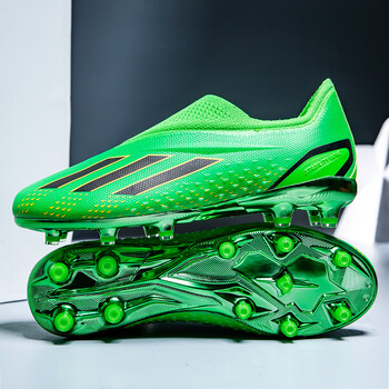 tvaj梅西x20猎鹰足球鞋男孩女儿童ag长钉学生套脚无鞋带比赛防滑 x762