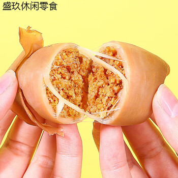 每果时光即食带籽鱿鱼仔500g海鲜耐嚼熟食零食非墨鱼仔香辣鱿鱼头烧烤