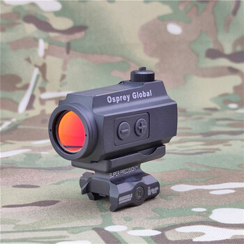 i beg户外战术aimpoint 胶合t1红点瞄准镜 拉鲁快拆红膜高透光全息镜