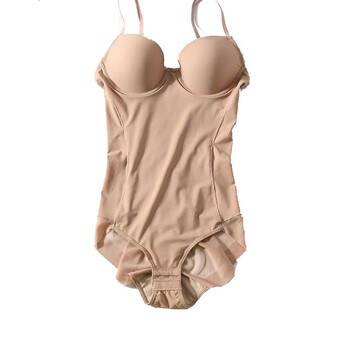 球长2021轻奢款带大胸连体女夏美体内衣吊带收腹束腰衣女夏天女装网纱