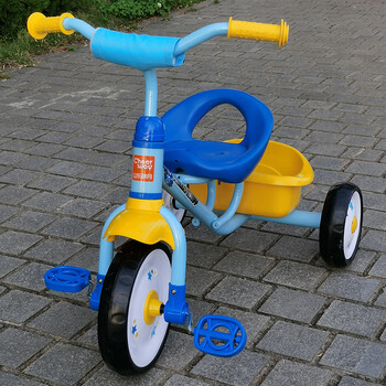 好孩子儿童三轮车1-3岁小车子幼童推车脚踏车宝宝2-5岁小孩自 升级版