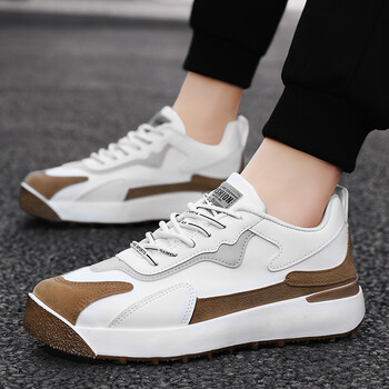 fwhr2022拼接厚底青年休闲鞋阿甘鞋韩版春季运动鞋男鞋子百丽意尔康